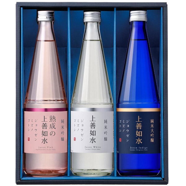 <span  ><span style='font-weight:bold;color:#666;'>上善如水ギフトセット 720ml×3本入り</span></span><br>5,700円<span style='font-size:10px' >(税込)</span>