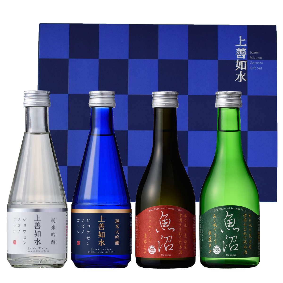 <span  ><span style='font-weight:bold;color:#666;'>上善如水×魚沼 飲み比べセット 300ml×4本入り</span></span><br>3,500円<span style='font-size:10px' >(税込)</span>