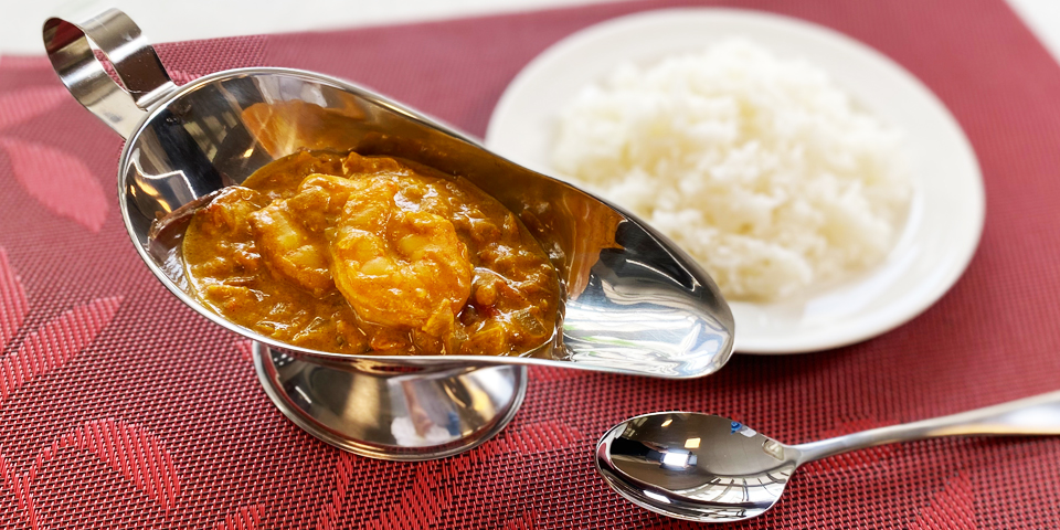 【酒粕・料理酒 学生レシピ】酒粕のエビカレー