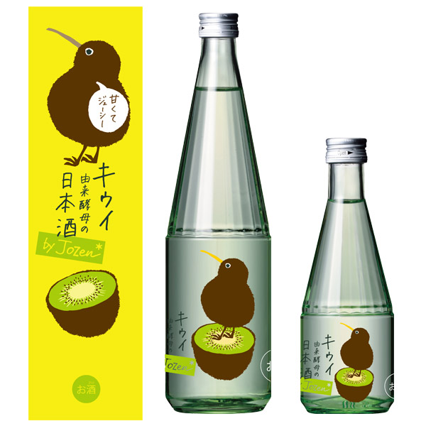 完売】キウイ由来酵母 by Jozen 純米｜日本酒の通販・お取り寄せ｜白瀧酒造 株式会社