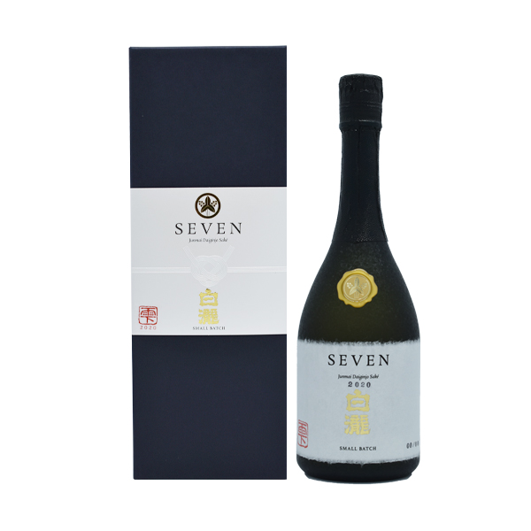 【限定酒】白瀧 SEVEN 純米大吟醸「雫」2020　※56本限定 720ml