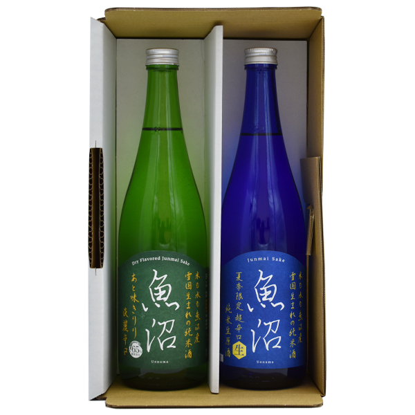 【限定セット】淡麗辛口魚沼 2種飲み比べセット 720ml×2本