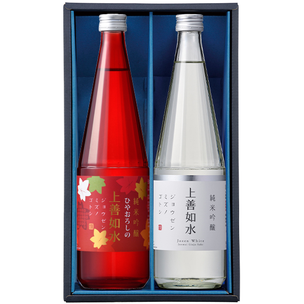 OUTLET SALE 日本酒 ギフト 白瀧酒造 上善如水ひやおろしセット 720ml×2本入り