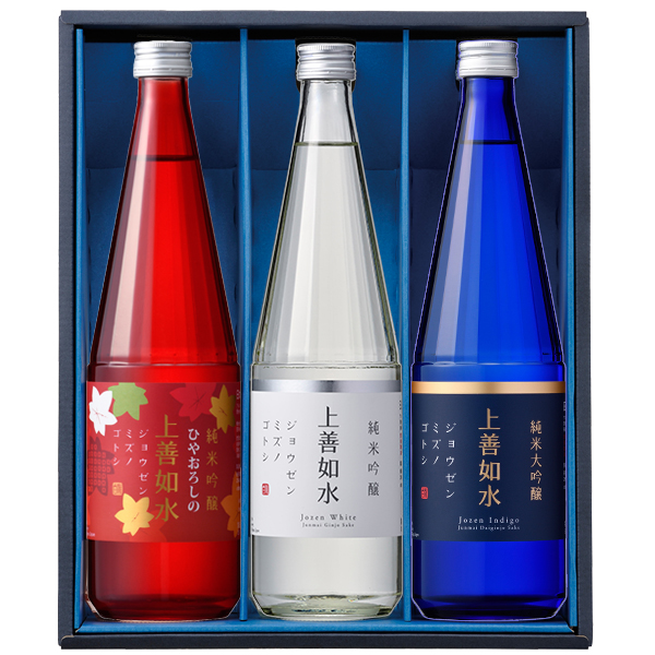 【季節限定】上善如水シーズンギフトセット(秋)  720ml×3本入り